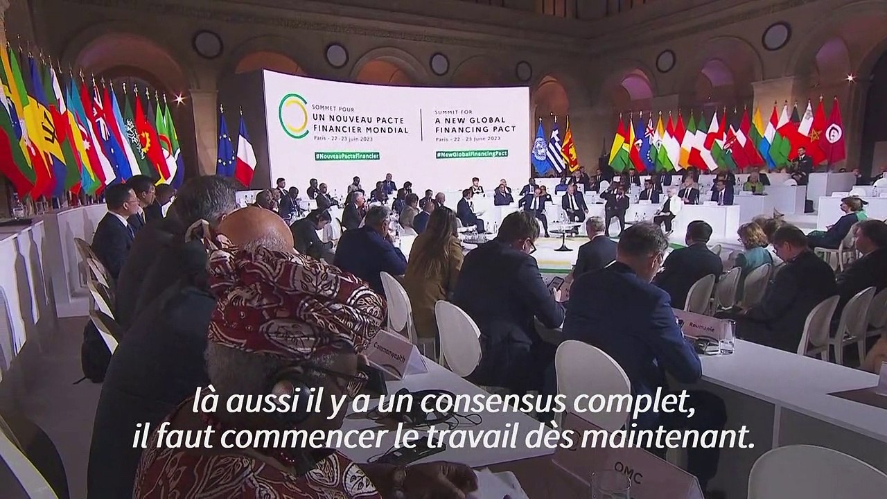 Clôture du sommet de Paris: "garantir une planète plus prospère, plus saine et plus vivable"