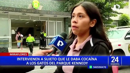 ¡Indignante! Sujeto es acusado de darle droga a un gato en el parque Kennedy