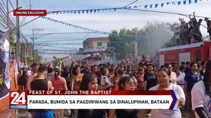 Parada, bumida sa pagdiriwang sa Dinalupihan, Bataan | 24 Oras Weekend