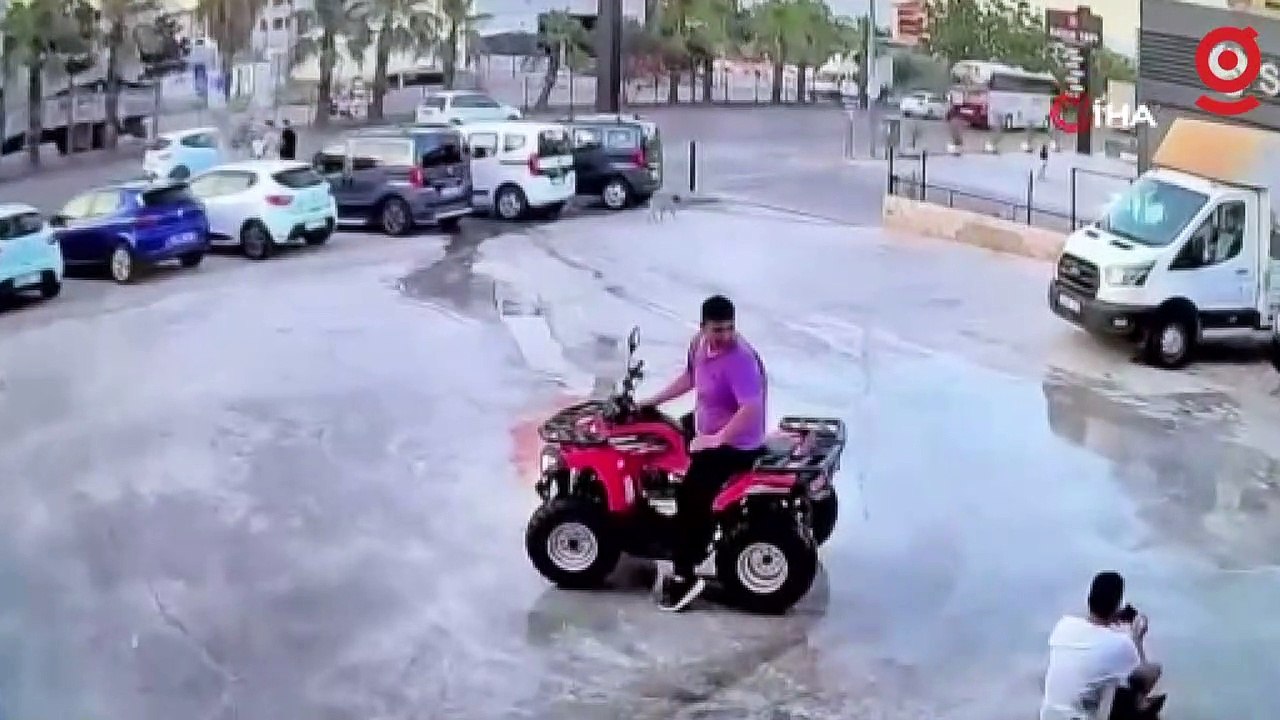 Sosyal medya için ATV ile drift videosu çektiler, sosyal medyanın diline düştüler