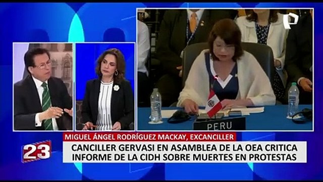 Rodríguez Mackay: Se debió decir que el Estado rechaza que en Perú hubo ejecuciones extrajudiciales