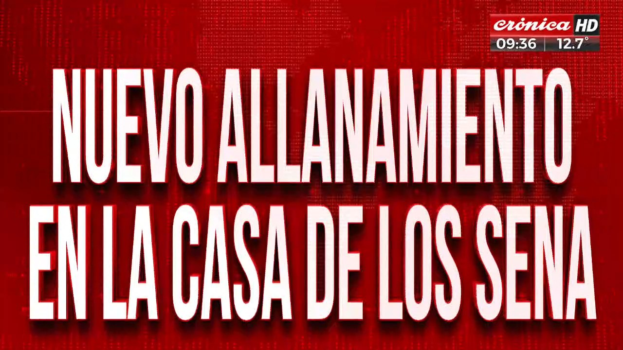 Femicidio de Cecilia: nuevo allanamiento en la cas de los Sena