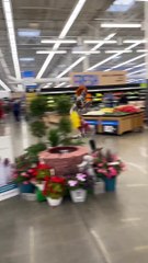 Man Wrapped In Plastic Stomps Around Store