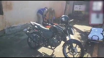 Motociclista fica ferido em acidente de trânsito no Morumbi