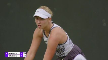 Birmingham - Ostapenko renverse Potapova