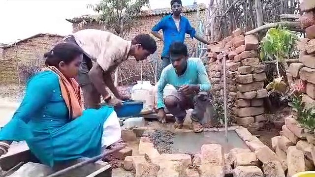 Thirst was quenched by hand pump, there was darkness in the houses