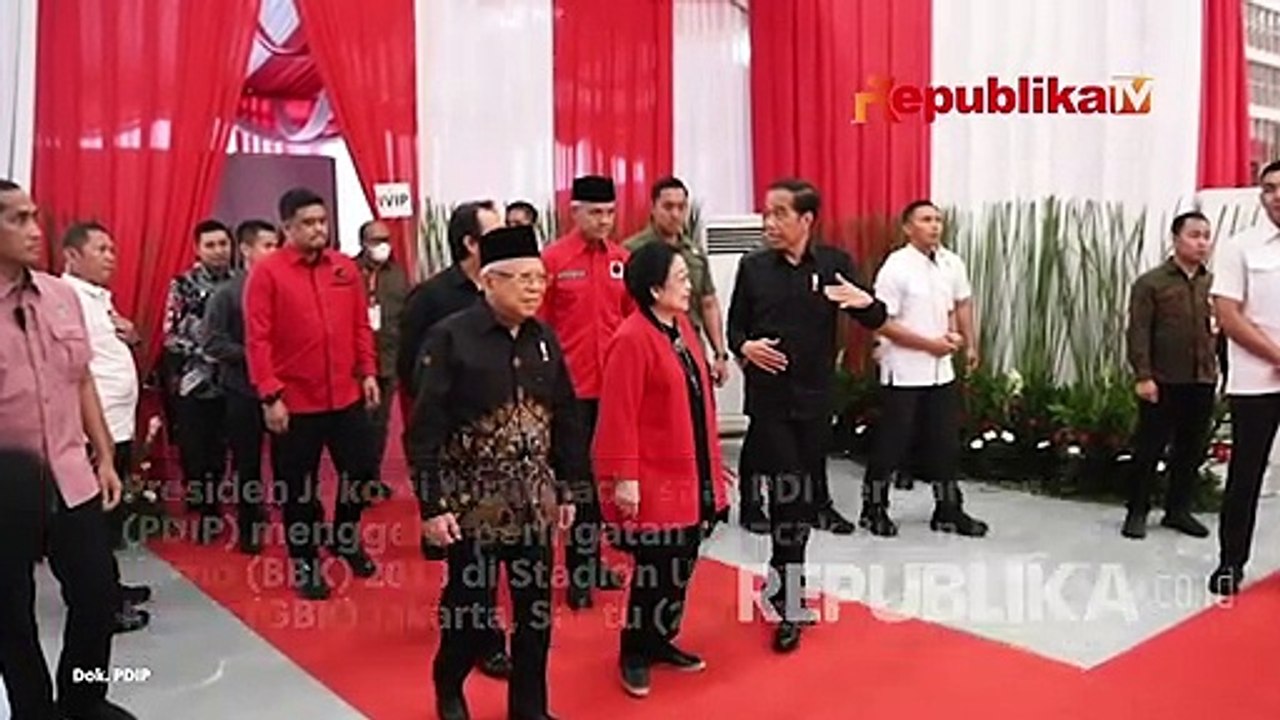 Hadiri Puncak BBK, Jokowi Semangati Kader untuk Berjuang dan Menang