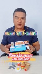 Mainan kasir kasiran lengkap - mainan kasir set burger - mainan anak kasir