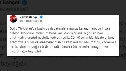 Invitation de Bahçeli à Rabia Kadir, interdite d'entrée en Turquie： Nous sommes prêts à vous accueillir