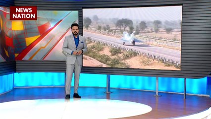 LAKH TAKE KI BAAT : दुश्मन के खेमे में मचा हाहाकार, पूर्वांचल एक्सप्रेस-वे पर उतरा जगुआर