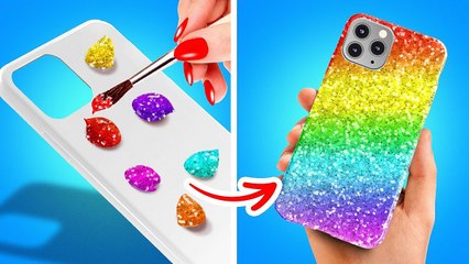 Creative Diy Phone Cases And Fantastic Rainbow Crafts