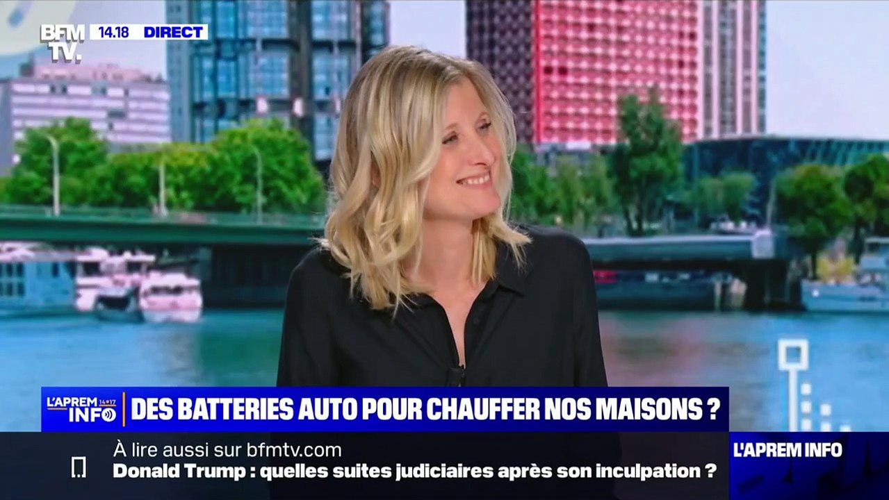 Salon VivaTech Renault présente sa batterie automobile 2-en-1, qui permet de faire rouler une voiture et chauffer sa maison
