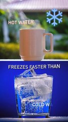 Why Does Hot Water Freeze Faster Than Cold Water