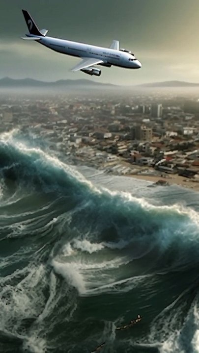 What Would Happen If A Plane Went Over A Tsunami