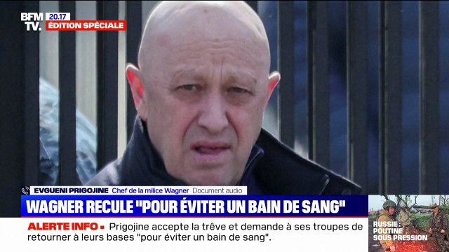 On a voulu dissoudre le groupe Wagner :Evguéni Prigojine, chef de la milice Wagner, explique pourquoi il a lancé sa marche pour la justice