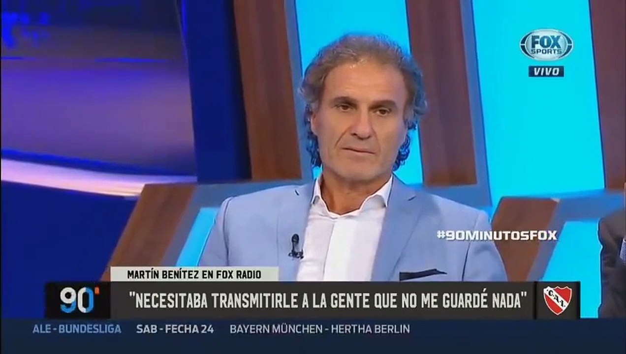 90 minutos futbol Ruggeri cuenta la anécdota del cura casado y cuando Careca III arrugó yéndose en camilla