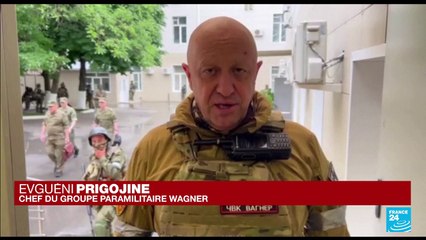 Prigojine annonce la fin de l'avancée de la rébellion armée : le groupe Wagner "fait demi-tour"
