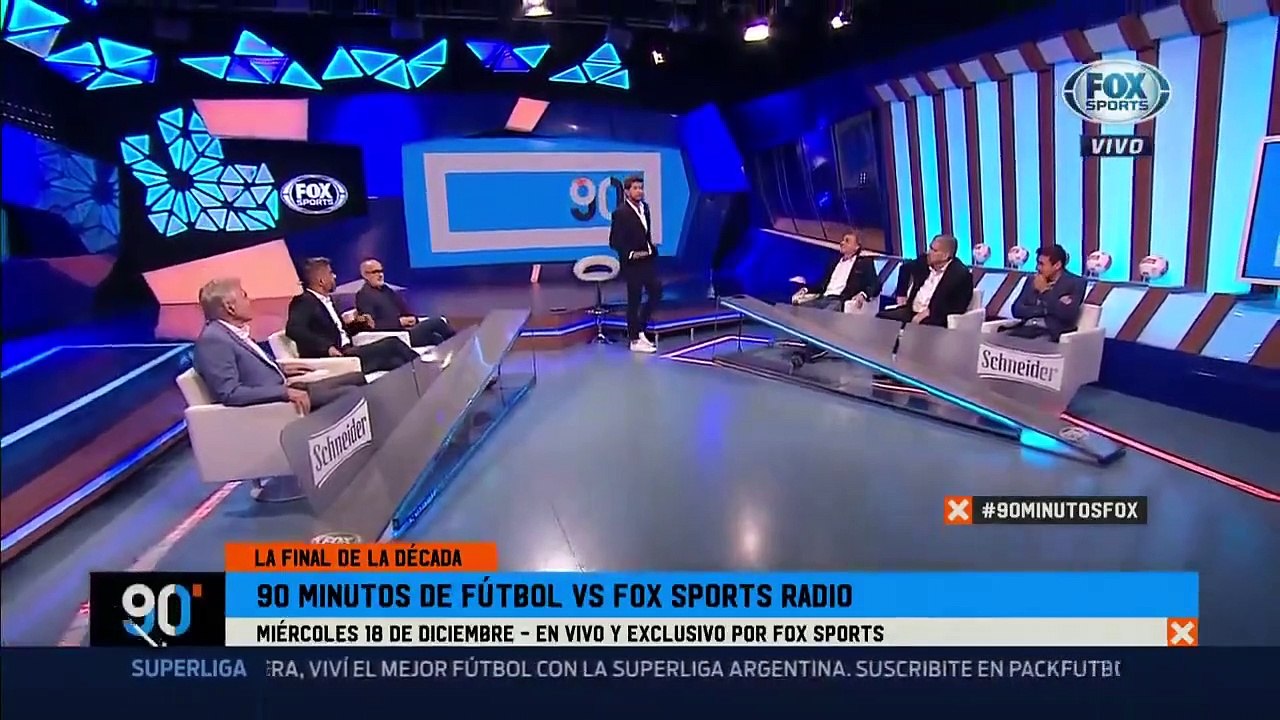 90 minutos futbol Ruggeri y el aeropuerto