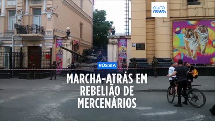 Yevgeny Prigozhin faz marcha-atrás a caminho de Moscovo
