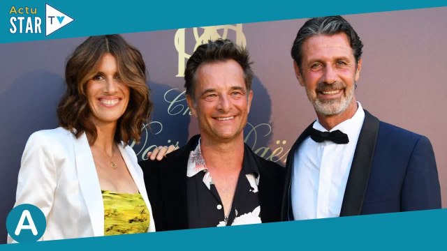 PHOTOS David Hallyday, apparition remarquée avec sa discrète femme, Muriel Robin et Anne le Nen foll
