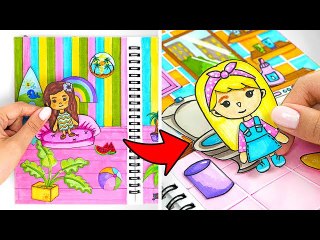 Voyage de bricolage artisanal et créatif : Fabriquer le Playbook de Toca Boca !