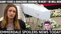 Gabby issues a dangerous warning to Nicky l Emmerdale spoilers