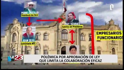 Congreso aprueba ley que limita la colaboración eficaz