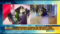 Intervienen guarida de “Maldito Cris” donde se escondió antes de ser abatido