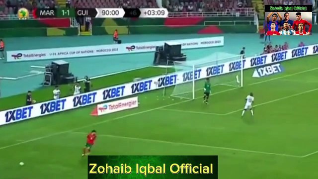 Morocco vs Guinea Highlights Africa Nations Cup U23 2023