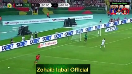 Morocco vs Guinea Highlights Africa Nations Cup U23 2023
