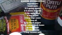 HOW TO COOK FILIPINO KANERO HUMBA     EAT PINOY