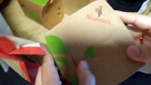 Nandos spicy rice and Fries