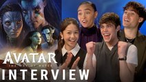 Avatar: The Way of Water' Interviews - Jack Champion, Bailey Bass