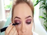 Smoky Purple Arab Inspired Makeup Tutorial Tanya Burr 2015