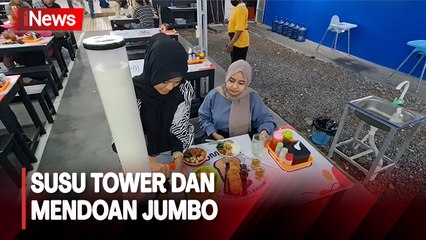 Menikmati Kuliner Raksasa Susu Tower dan Mendoan Jumbo di Yogyakarta