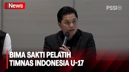 PSSI Tunjuk Bima Sakti sebagai Pelatih Hadapi Piala Dunia U-17 2023