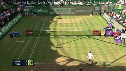 Bublik drop shots bamboozle Zverev in Halle