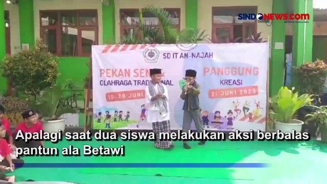 Lucunya Pentas Seni SDIT An Najah Cipayung, dari Berbalas Pantun hingga Tari Kreasi Unik