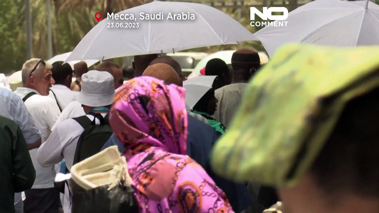 Trotz 45° Hitze: Etwa 2 Millionen reisen zur Hadsch nach Mekka