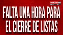 Maxímo Kirchner definió los últimos puestos de las listas