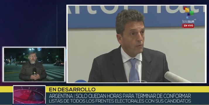 Plazo para presentar listas de candidatos a elecciones concluye en Argentina