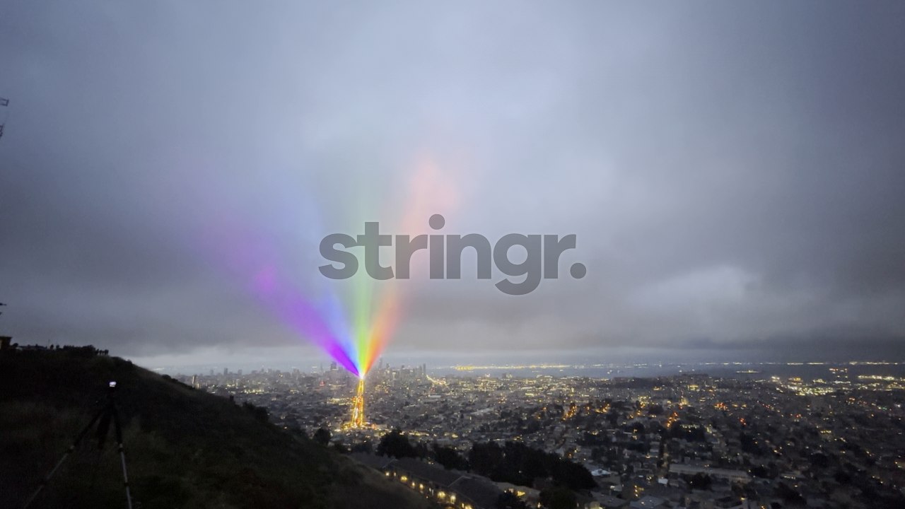 San Francisco RAINBOW LASER