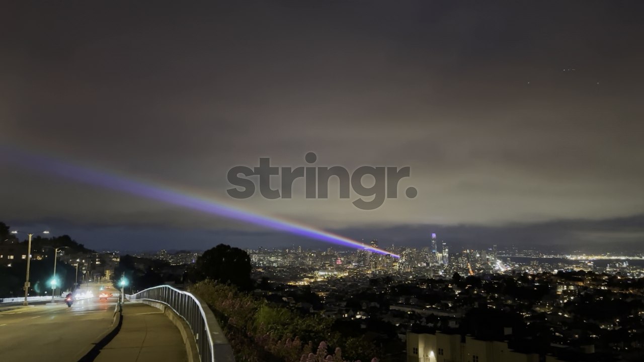 San Francisco RAINBOW LASER