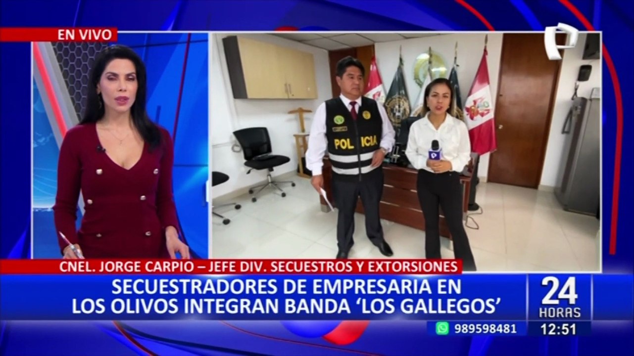 Secuestro en Los Olivos: uno de los delincuente...