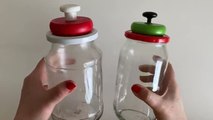 DIY Simple idea from Glass jars | kitchen decor | Recycling ideas