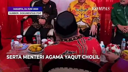 Momen Ketum Parpol Duduk Bareng di Perayaan Bulan Bung Karno