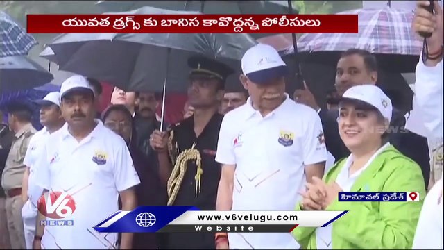 Youngsters Rally To Against Drugs At Shimla | Himachal Pradesh | V6 News