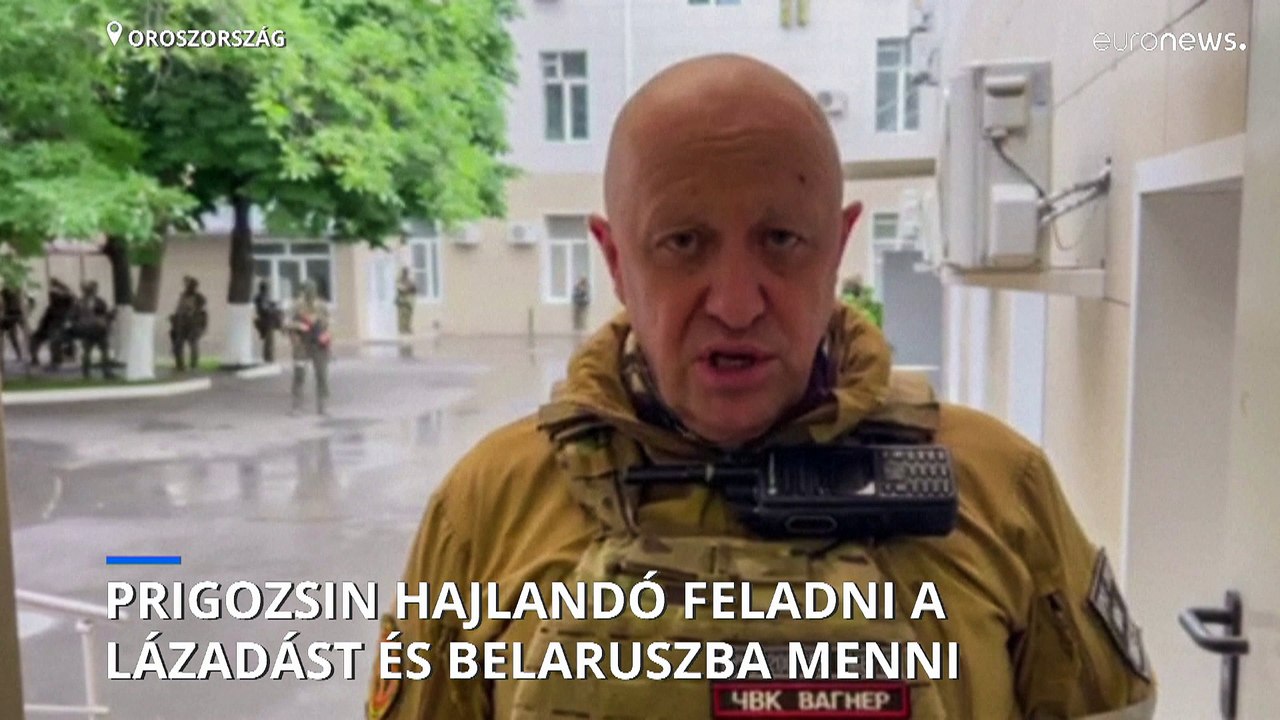 Wagner-lázadás: rejtély, milyen alkut kötött a Belaruszba tartó Prigozsin a Kremllel