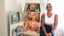 Soldier has spent £9k and works 30 hours a week creating intricate doll houses