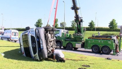 İstanbul’da ambulans kazası